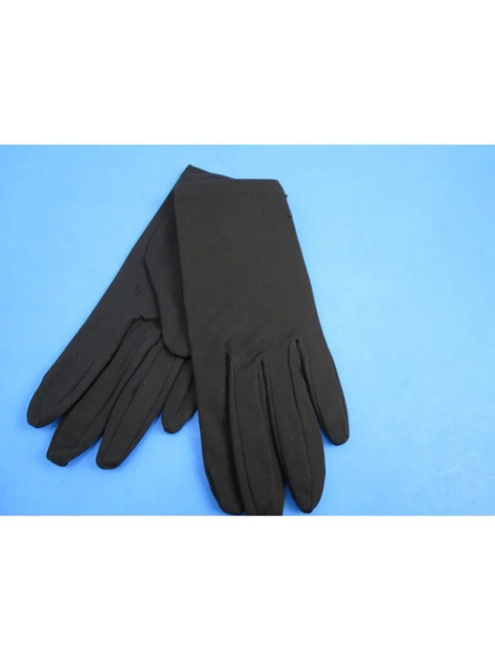 NWT Finale Inc Dark Black Womens Gloves Cotton Size B